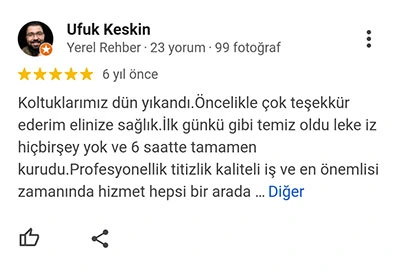 Antalya Temizlik Müşteri Yorumları